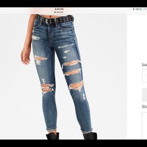American Eagle Jegging Crop Jeans